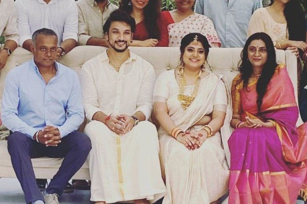 Gautham Vasudev Menon Family